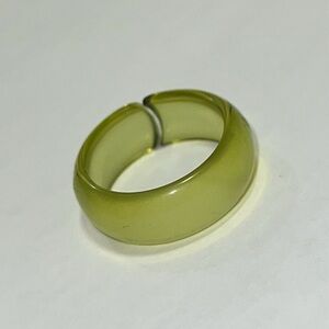 Brand New Sea Green Boho Fairy Retro Resin Ring Size US 9.5  Bohemian